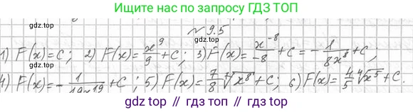 Алгебра, 11 класс Учебник, авторы: Мерзляк Аркадий Григорьевич, Номировский Дмитрий Анатольевич, Полонский Виталий Борисович, Якир Михаил Семёнович, издательство Просвещение, Москва, 2016, страница 80, номер 9.5, Решение