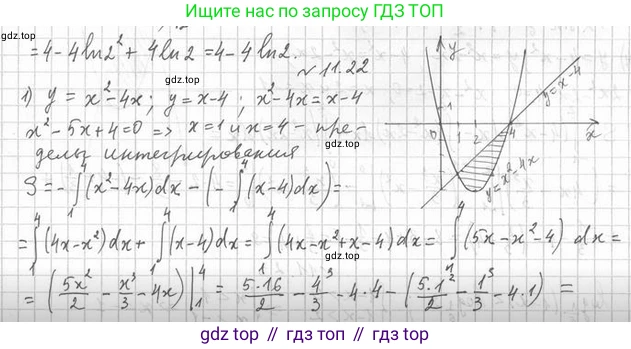 Алгебра, 11 класс Учебник, авторы: Мерзляк Аркадий Григорьевич, Номировский Дмитрий Анатольевич, Полонский Виталий Борисович, Якир Михаил Семёнович, издательство Просвещение, Москва, 2016, страница 103, номер 11.22, Решение