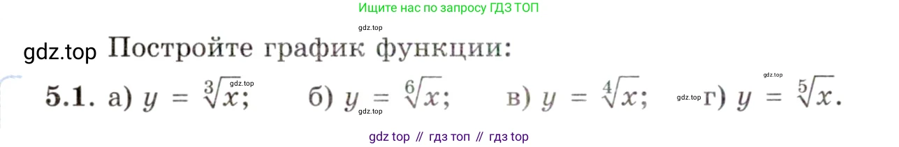 ГДЗ Алгебра, 11 класс Учебник, авторы: Мордкович Александр Григорьевич, Семенов Павел Владимирович, издательство Мнемозина, Москва, 2019, Часть 2, страница 30, номер 5.1, Условие