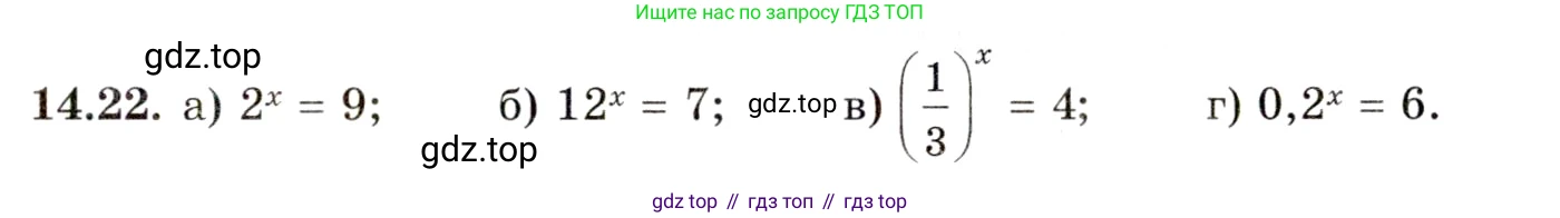 ГДЗ Алгебра, 11 класс Учебник, авторы: Мордкович Александр Григорьевич, Семенов Павел Владимирович, издательство Мнемозина, Москва, 2019, Часть 2, страница 87, номер 14.22, Условие