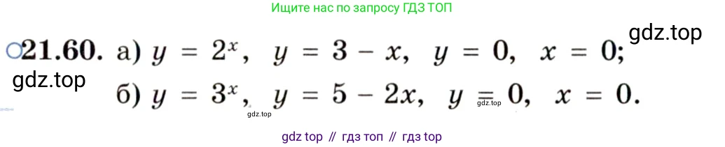 ГДЗ Алгебра, 11 класс Учебник, авторы: Мордкович Александр Григорьевич, Семенов Павел Владимирович, издательство Мнемозина, Москва, 2019, Часть 2, страница 143, номер 21.60, Условие