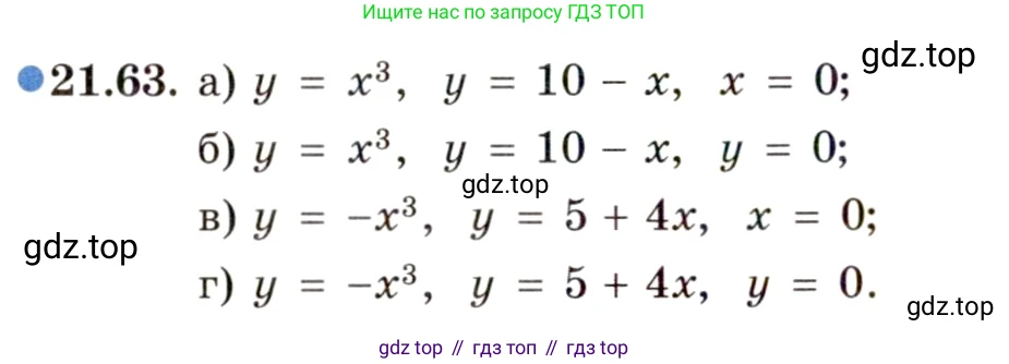 ГДЗ Алгебра, 11 класс Учебник, авторы: Мордкович Александр Григорьевич, Семенов Павел Владимирович, издательство Мнемозина, Москва, 2019, Часть 2, страница 144, номер 21.63, Условие