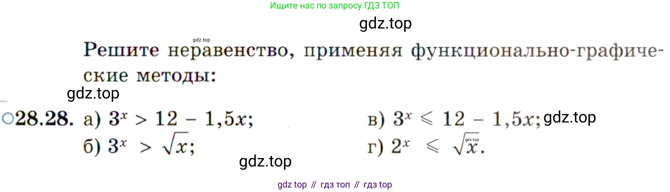 ГДЗ Алгебра, 11 класс Учебник, авторы: Мордкович Александр Григорьевич, Семенов Павел Владимирович, издательство Мнемозина, Москва, 2019, Часть 2, страница 177, номер 28.28, Условие