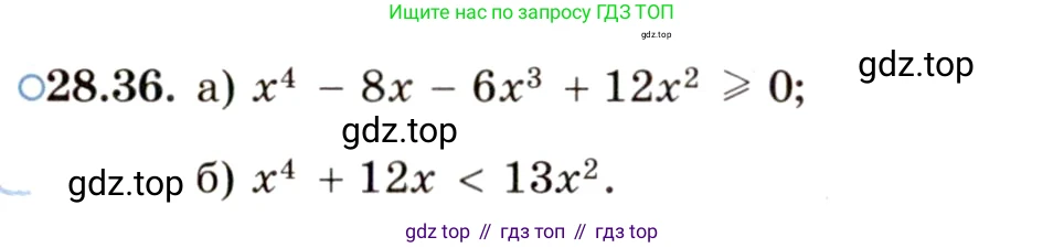 ГДЗ Алгебра, 11 класс Учебник, авторы: Мордкович Александр Григорьевич, Семенов Павел Владимирович, издательство Мнемозина, Москва, 2019, Часть 2, страница 177, номер 28.36, Условие