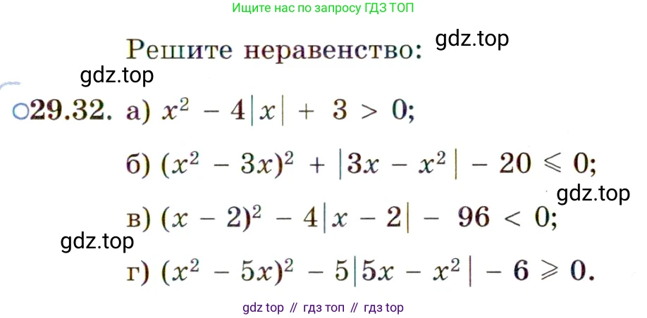 ГДЗ Алгебра, 11 класс Учебник, авторы: Мордкович Александр Григорьевич, Семенов Павел Владимирович, издательство Мнемозина, Москва, 2019, Часть 2, страница 185, номер 29.32, Условие