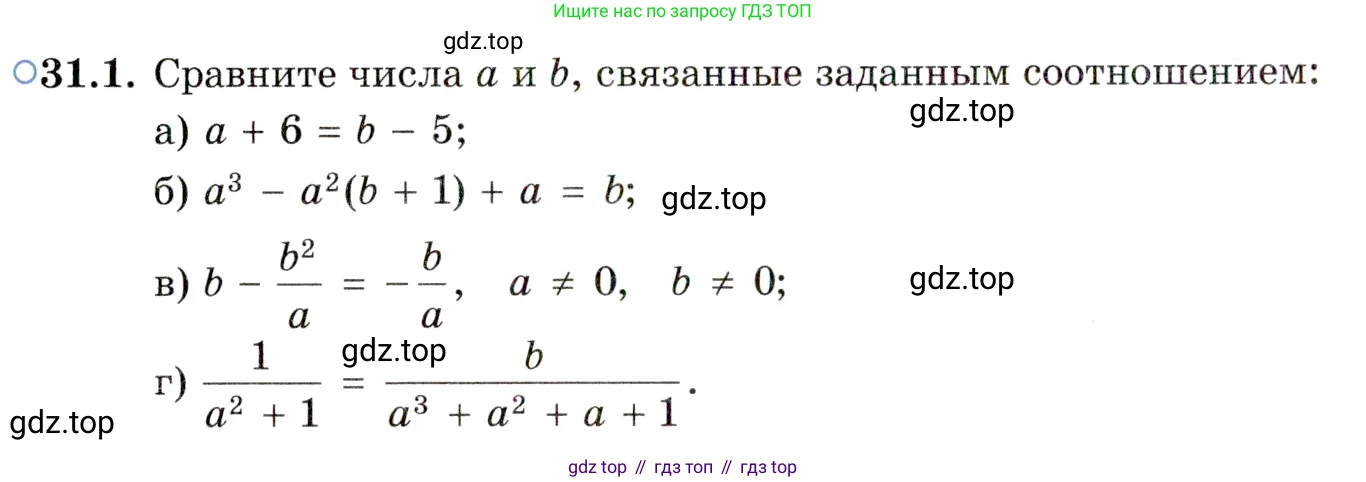 ГДЗ Алгебра, 11 класс Учебник, авторы: Мордкович Александр Григорьевич, Семенов Павел Владимирович, издательство Мнемозина, Москва, 2019, Часть 2, страница 198, номер 31.1, Условие