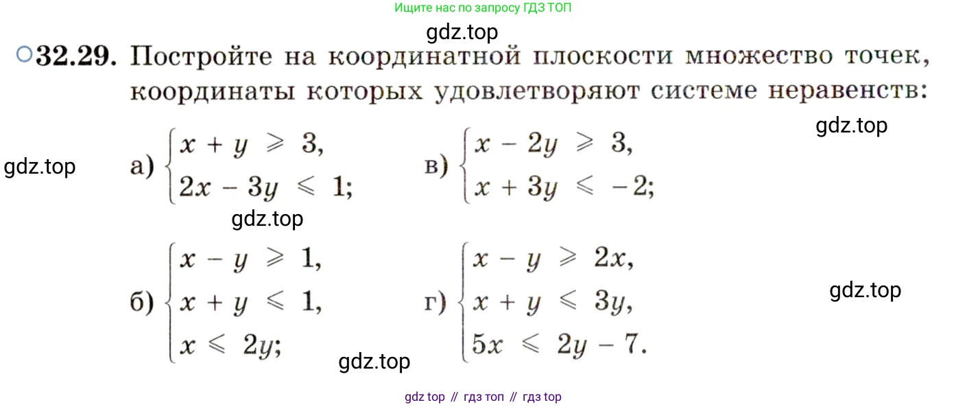 ГДЗ Алгебра, 11 класс Учебник, авторы: Мордкович Александр Григорьевич, Семенов Павел Владимирович, издательство Мнемозина, Москва, 2019, Часть 2, страница 206, номер 32.29, Условие