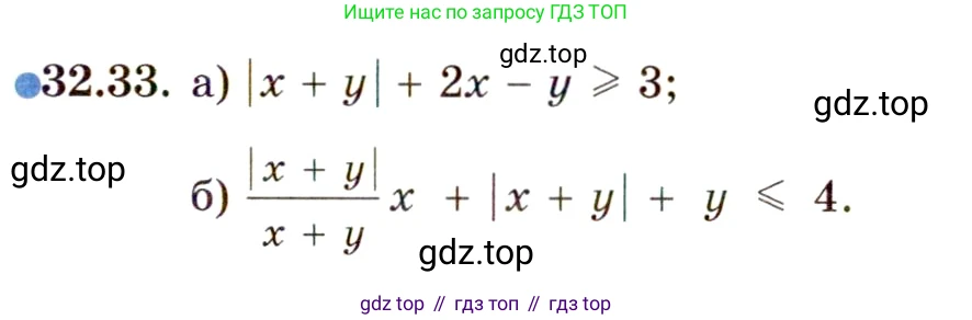 ГДЗ Алгебра, 11 класс Учебник, авторы: Мордкович Александр Григорьевич, Семенов Павел Владимирович, издательство Мнемозина, Москва, 2019, Часть 2, страница 207, номер 32.33, Условие