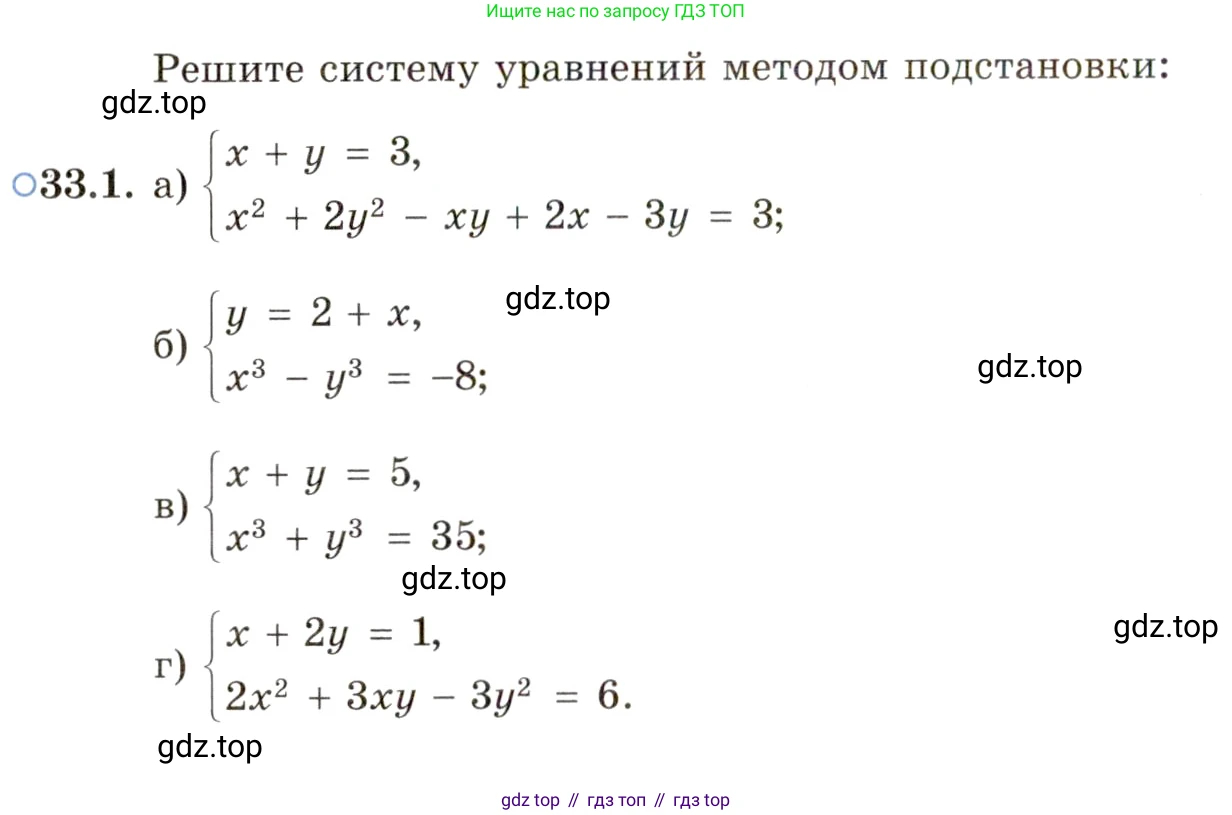 ГДЗ Алгебра, 11 класс Учебник, авторы: Мордкович Александр Григорьевич, Семенов Павел Владимирович, издательство Мнемозина, Москва, 2019, Часть 2, страница 208, номер 33.1, Условие