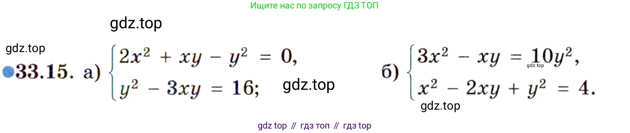 ГДЗ Алгебра, 11 класс Учебник, авторы: Мордкович Александр Григорьевич, Семенов Павел Владимирович, издательство Мнемозина, Москва, 2019, Часть 2, страница 211, номер 33.15, Условие