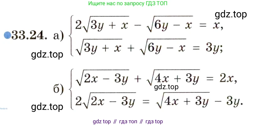 ГДЗ Алгебра, 11 класс Учебник, авторы: Мордкович Александр Григорьевич, Семенов Павел Владимирович, издательство Мнемозина, Москва, 2019, Часть 2, страница 212, номер 33.24, Условие