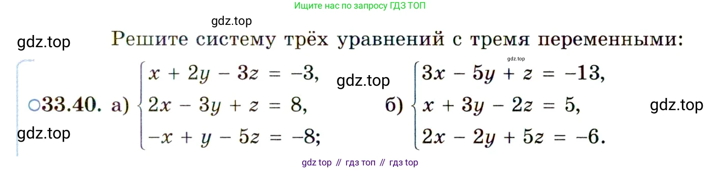 ГДЗ Алгебра, 11 класс Учебник, авторы: Мордкович Александр Григорьевич, Семенов Павел Владимирович, издательство Мнемозина, Москва, 2019, Часть 2, страница 215, номер 33.40, Условие
