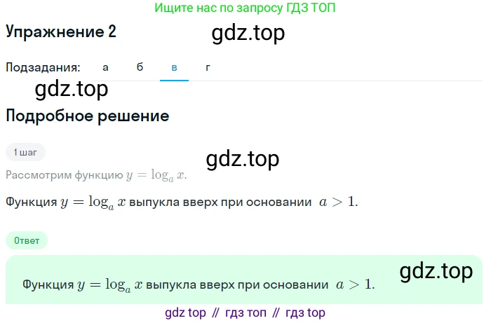 ГДЗ Алгебра, 11 класс Учебник, авторы: Мордкович Александр Григорьевич, Семенов Павел Владимирович, издательство Мнемозина, Москва, 2019, Часть 1, страница 121, номер 2, Решение 1 (продолжение 3)