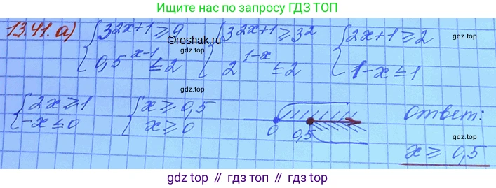 ГДЗ Алгебра, 11 класс Учебник, авторы: Мордкович Александр Григорьевич, Семенов Павел Владимирович, издательство Мнемозина, Москва, 2019, Часть 2, страница 84, номер 13.41, Решение 3