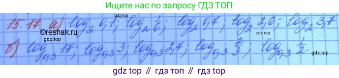 ГДЗ Алгебра, 11 класс Учебник, авторы: Мордкович Александр Григорьевич, Семенов Павел Владимирович, издательство Мнемозина, Москва, 2019, Часть 2, страница 91, номер 15.17, Решение 3