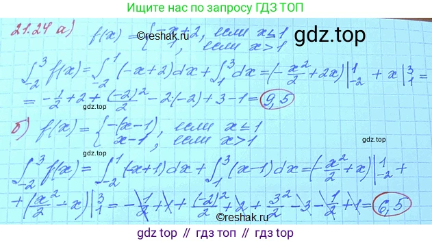 ГДЗ Алгебра, 11 класс Учебник, авторы: Мордкович Александр Григорьевич, Семенов Павел Владимирович, издательство Мнемозина, Москва, 2019, Часть 2, страница 136, номер 21.24, Решение 3