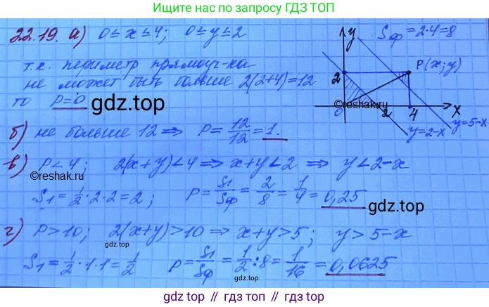 ГДЗ Алгебра, 11 класс Учебник, авторы: Мордкович Александр Григорьевич, Семенов Павел Владимирович, издательство Мнемозина, Москва, 2019, Часть 2, страница 151, номер 22.19, Решение 3