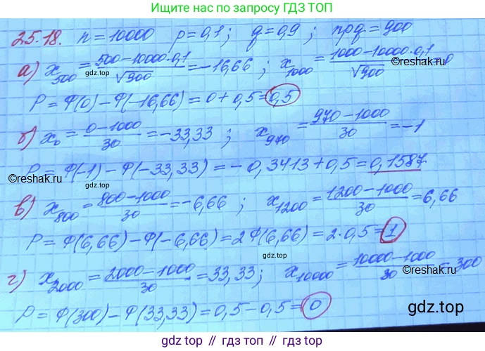 ГДЗ Алгебра, 11 класс Учебник, авторы: Мордкович Александр Григорьевич, Семенов Павел Владимирович, издательство Мнемозина, Москва, 2019, Часть 2, страница 164, номер 25.18, Решение 3
