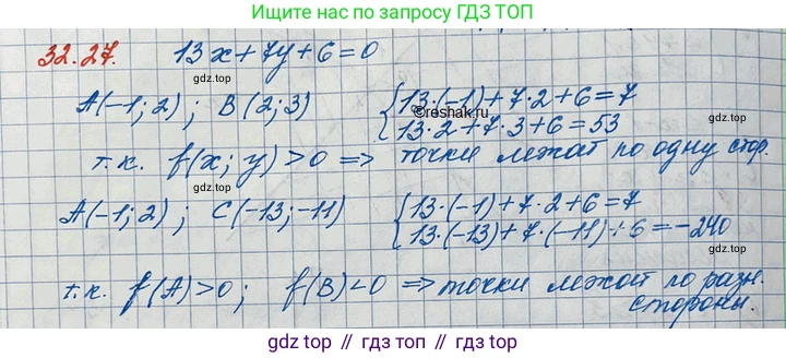 ГДЗ Алгебра, 11 класс Учебник, авторы: Мордкович Александр Григорьевич, Семенов Павел Владимирович, издательство Мнемозина, Москва, 2019, Часть 2, страница 206, номер 32.27, Решение 3
