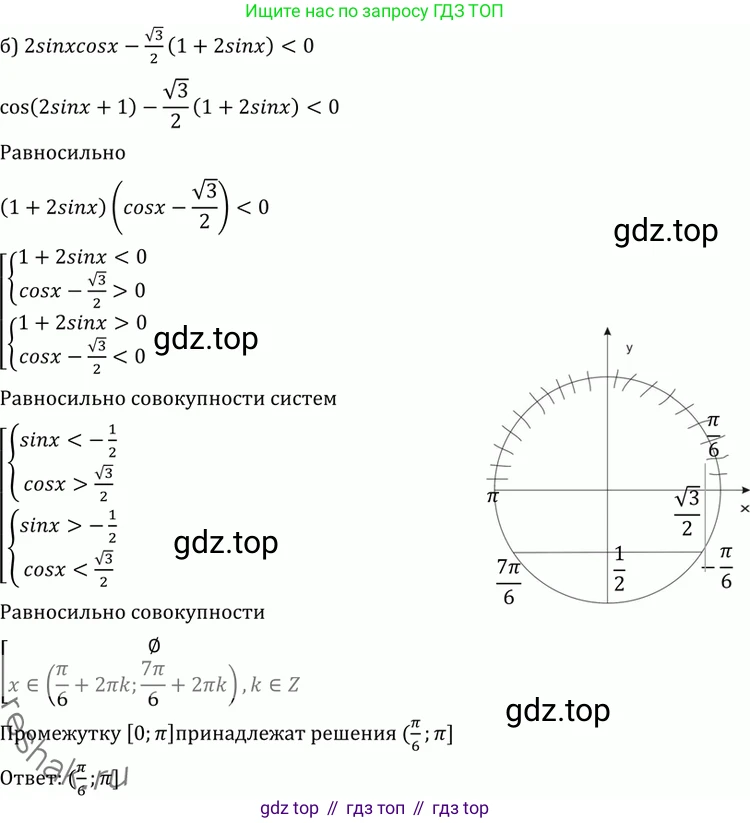 ГДЗ Алгебра, 11 класс Учебник, авторы: Никольский Сергей Михайлович, Потапов Михаил Константинович, Решетников Николай Николаевич, Шевкин Александр Владимирович, издательство Просвещение, Москва, 2014, голубого цвета, страница 300, номер 11.51, Решение 2 (продолжение 2)