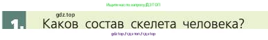 Биология, 8 класс Учебник, авторы: Пасечник Владимир Васильевич, Каменский Андрей Александрович, Швецов Глеб Геннадьевич, издательство Просвещение, Москва, 2019, страница 39, номер 1, Условие