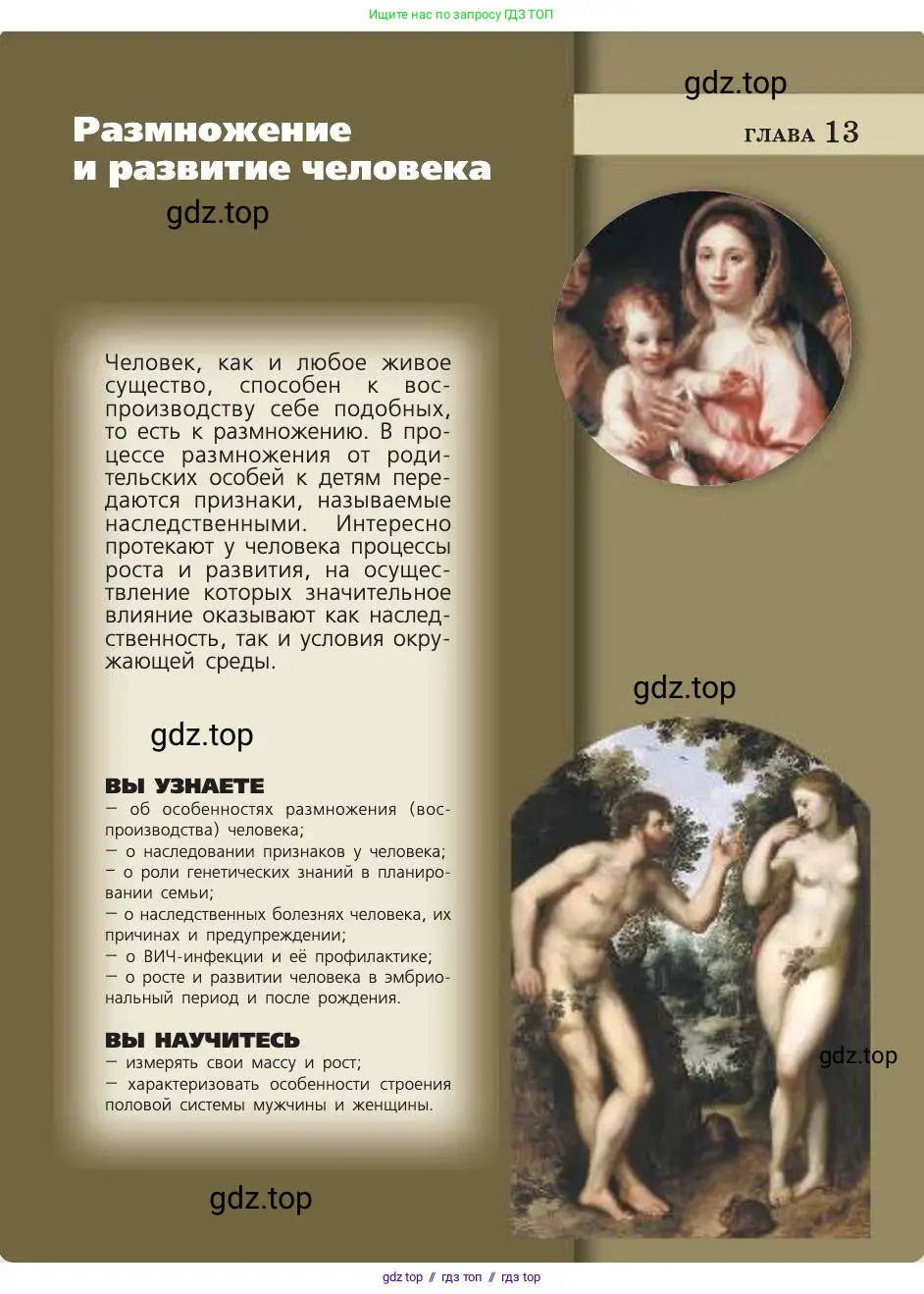 Биология, 8 класс Учебник, авторы: Пасечник Владимир Васильевич, Каменский Андрей Александрович, Швецов Глеб Геннадьевич, издательство Просвещение, Москва, 2019, страница 223