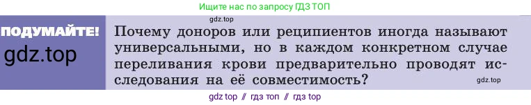 Биология, 8 класс Учебник, авторы: Пасечник Владимир Васильевич, Каменский Андрей Александрович, Швецов Глеб Геннадьевич, издательство Просвещение, Москва, 2019, страница 69, Условие