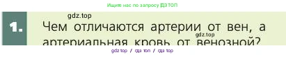 Биология, 8 класс Учебник, авторы: Пасечник Владимир Васильевич, Каменский Андрей Александрович, Швецов Глеб Геннадьевич, издательство Просвещение, Москва, 2019, страница 83, номер 1, Условие