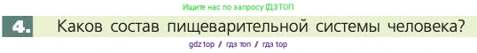 Биология, 8 класс Учебник, авторы: Пасечник Владимир Васильевич, Каменский Андрей Александрович, Швецов Глеб Геннадьевич, издательство Просвещение, Москва, 2019, страница 113, номер 4, Условие