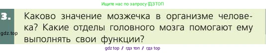 Биология, 8 класс Учебник, авторы: Пасечник Владимир Васильевич, Каменский Андрей Александрович, Швецов Глеб Геннадьевич, издательство Просвещение, Москва, 2019, страница 185, номер 3, Условие