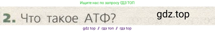 Биология, 9 класс Учебник, автор: Пасечник Владимир Васильевич, издательство Просвещение, Москва, 2019, страница 36, номер 2, Условие