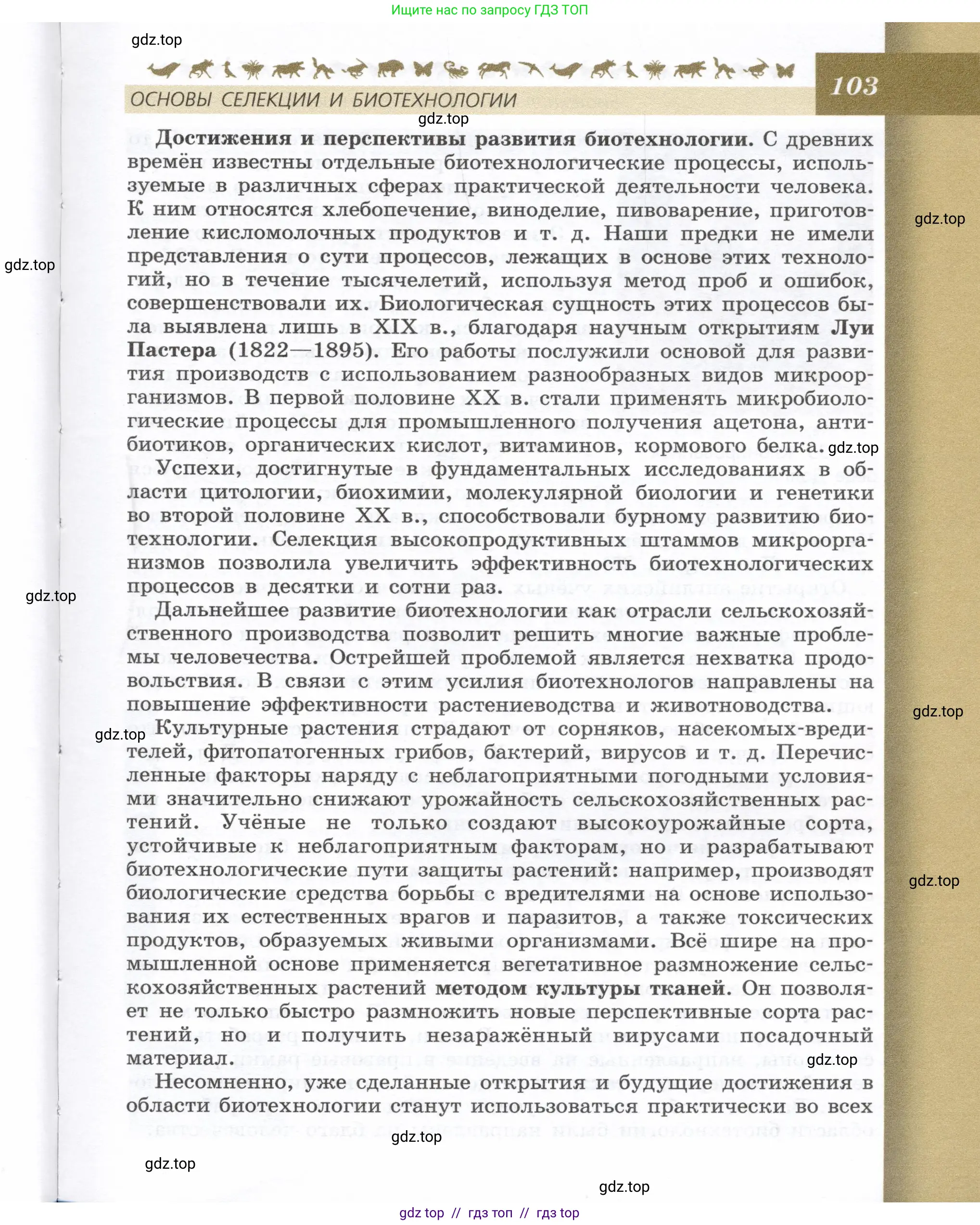 Биология, 9 класс Учебник, автор: Пасечник Владимир Васильевич, издательство Просвещение, Москва, 2019, страница 103