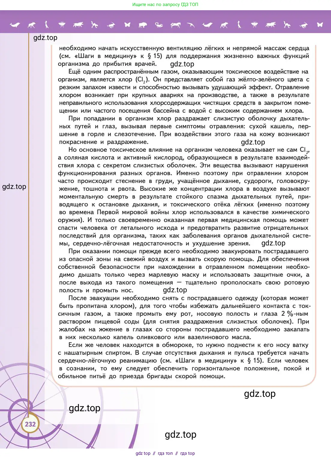 Биология, 11 класс Учебник, авторы: Пасечник Владимир Васильевич, Каменский Андрей Александрович, Рубцов Александр Михайлович, Швецов Глеб Геннадьевич, Абовян Леван Арташесович, Гапонюк Зоя Георгиевна, издательство Просвещение, Москва, 2019, страница 232
