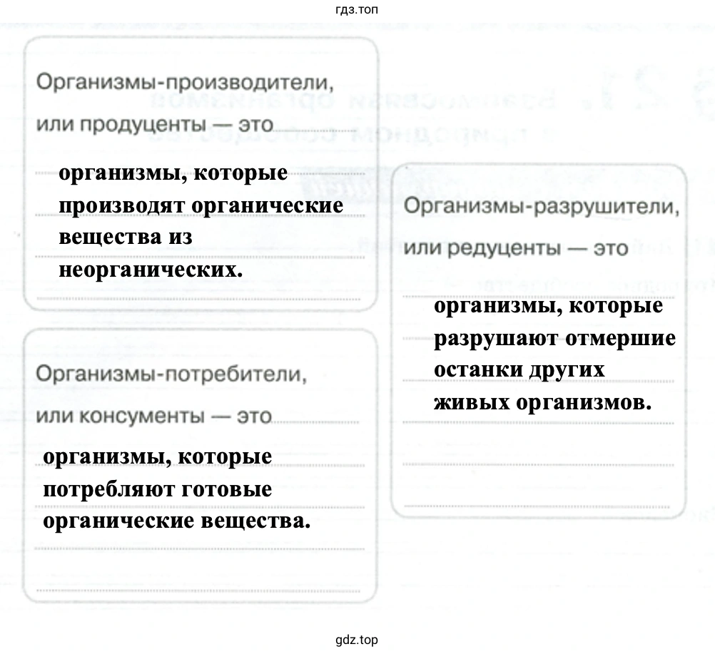 группы организмов - биология 5 класс Пасечник Рабочая тетрадь