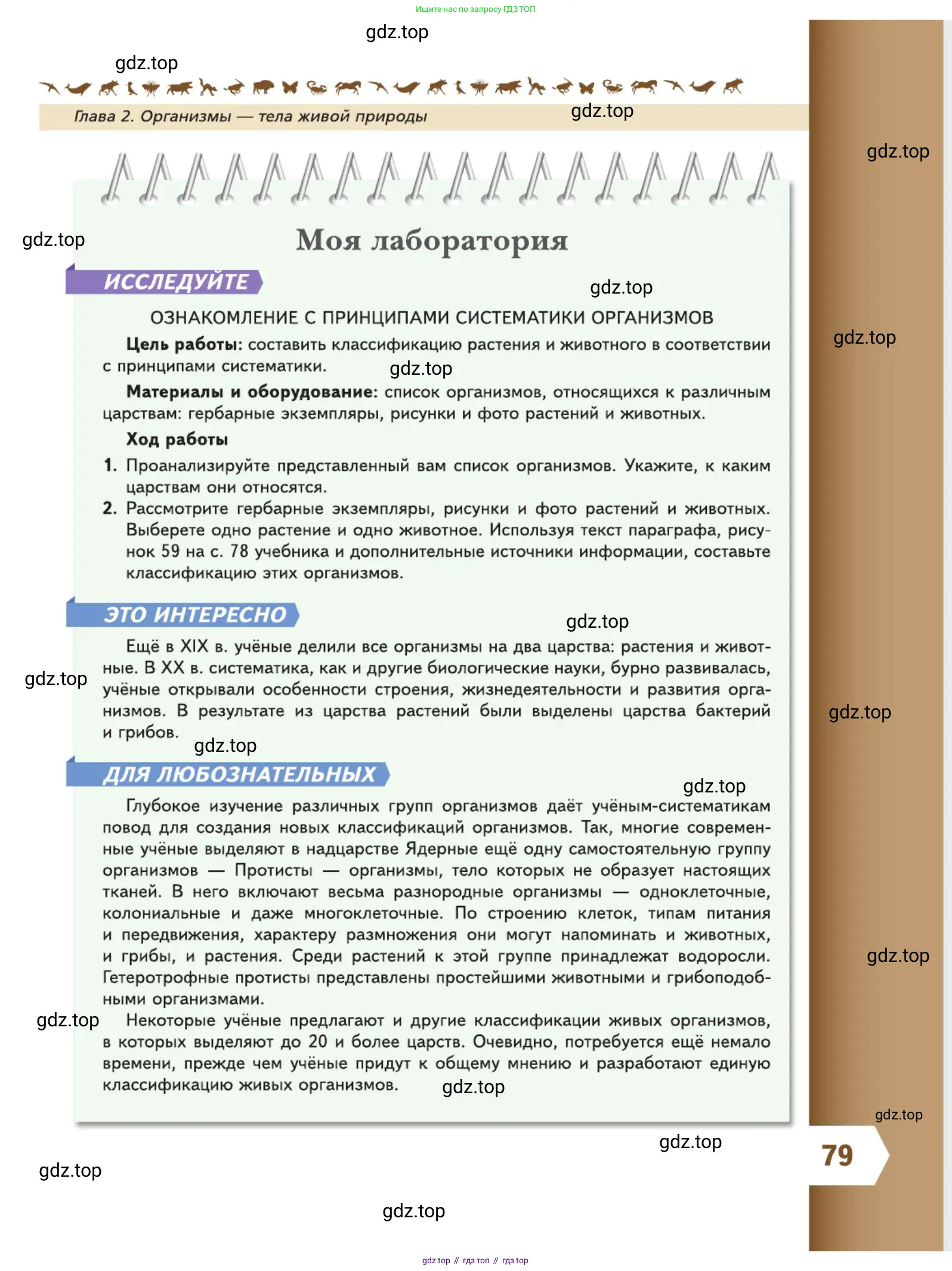 Биология, 5 класс Учебник, авторы: Пасечник Владимир Васильевич, Суматохин Сергей Витальевич, Гапонюк Зоя Георгиевна, Швецов Глеб Геннадьевич, издательство Просвещение, Москва, 2023, белого цвета, страница 79