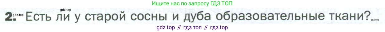ГДЗ Биология, 5 класс Учебник, авторы: Пономарева Ирма Николаевна, Николаев Игорь Владиславович, Корнилова Ольга Анатольевна, издательство Просвещение, Москва, 2023, зелёного цвета, страница 57, номер 2, Условие