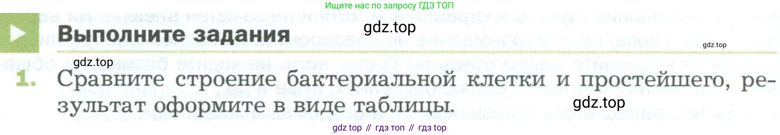 ГДЗ Биология, 5 класс Учебник, авторы: Пономарева Ирма Николаевна, Николаев Игорь Владиславович, Корнилова Ольга Анатольевна, издательство Просвещение, Москва, 2023, зелёного цвета, страница 90, номер 1, Условие