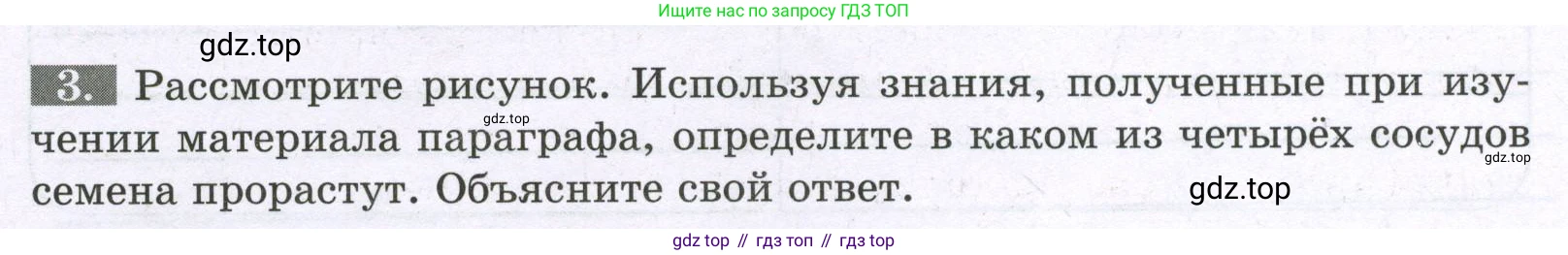 Биология, 6 класс рабочая тетрадь, авторы: Пасечник Владимир Васильевич, Суматохин Сергей Витальевич, Швецов Глеб Геннадьевич, Гапонюк Зоя Георгиевна, Косарькова Марина Викторовна, издательство Просвещение, Москва, 2023, белого цвета, страница 90, номер 3, Условие