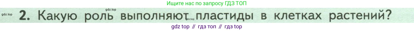 ГДЗ Биология, 6 класс Учебник, авторы: Пасечник Владимир Васильевич, Суматохин Сергей Витальевич, Гапонюк Зоя Георгиевна, Швецов Глеб Геннадьевич, издательство Просвещение, Москва, 2023, белого цвета, страница 16, номер 2, Условие