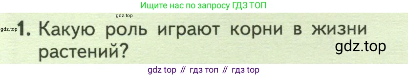 ГДЗ Биология, 6 класс Учебник, авторы: Пасечник Владимир Васильевич, Суматохин Сергей Витальевич, Гапонюк Зоя Георгиевна, Швецов Глеб Геннадьевич, издательство Просвещение, Москва, 2023, белого цвета, страница 44, номер 1, Условие