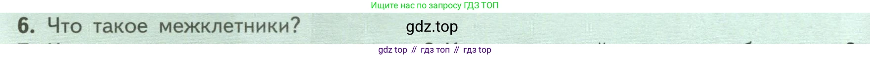 ГДЗ Биология, 6 класс Учебник, авторы: Пасечник Владимир Васильевич, Суматохин Сергей Витальевич, Гапонюк Зоя Георгиевна, Швецов Глеб Геннадьевич, издательство Просвещение, Москва, 2023, белого цвета, страница 66, номер 6, Условие