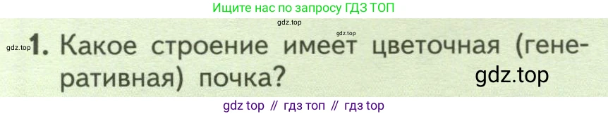 ГДЗ Биология, 6 класс Учебник, авторы: Пасечник Владимир Васильевич, Суматохин Сергей Витальевич, Гапонюк Зоя Георгиевна, Швецов Глеб Геннадьевич, издательство Просвещение, Москва, 2023, белого цвета, страница 74, номер 1, Условие