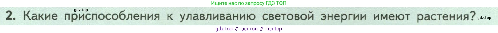 ГДЗ Биология, 6 класс Учебник, авторы: Пасечник Владимир Васильевич, Суматохин Сергей Витальевич, Гапонюк Зоя Георгиевна, Швецов Глеб Геннадьевич, издательство Просвещение, Москва, 2023, белого цвета, страница 101, номер 2, Условие