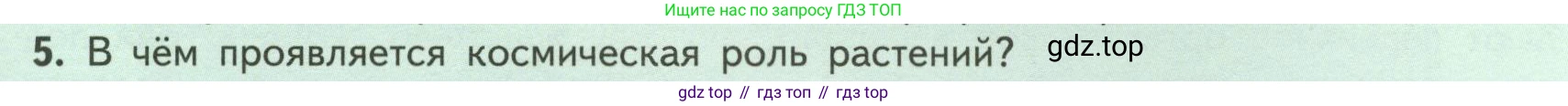 ГДЗ Биология, 6 класс Учебник, авторы: Пасечник Владимир Васильевич, Суматохин Сергей Витальевич, Гапонюк Зоя Георгиевна, Швецов Глеб Геннадьевич, издательство Просвещение, Москва, 2023, белого цвета, страница 101, номер 5, Условие