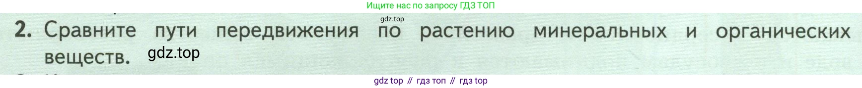 ГДЗ Биология, 6 класс Учебник, авторы: Пасечник Владимир Васильевич, Суматохин Сергей Витальевич, Гапонюк Зоя Георгиевна, Швецов Глеб Геннадьевич, издательство Просвещение, Москва, 2023, белого цвета, страница 112, номер 2, Условие