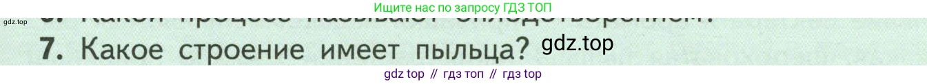 ГДЗ Биология, 6 класс Учебник, авторы: Пасечник Владимир Васильевич, Суматохин Сергей Витальевич, Гапонюк Зоя Георгиевна, Швецов Глеб Геннадьевич, издательство Просвещение, Москва, 2023, белого цвета, страница 133, номер 7, Условие
