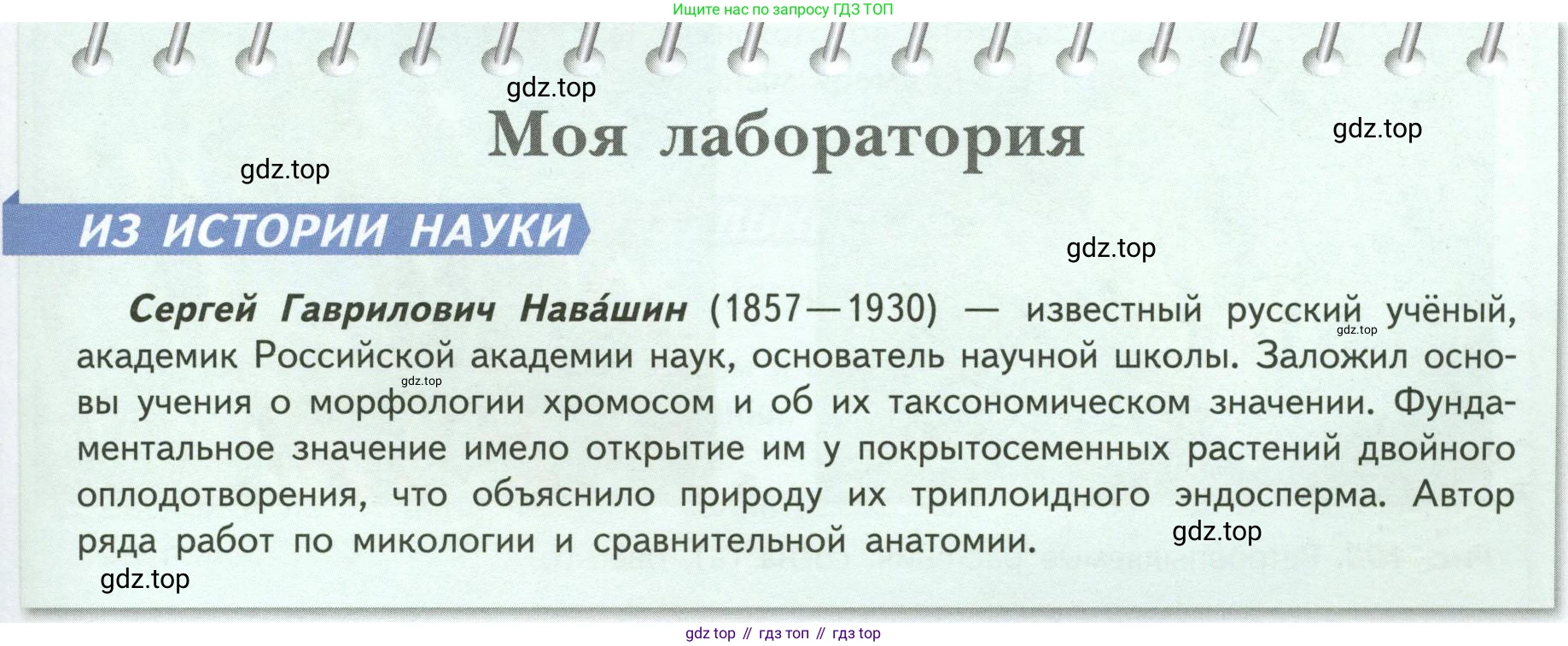 ГДЗ Биология, 6 класс Учебник, авторы: Пасечник Владимир Васильевич, Суматохин Сергей Витальевич, Гапонюк Зоя Георгиевна, Швецов Глеб Геннадьевич, издательство Просвещение, Москва, 2023, белого цвета, страница 133, Условие