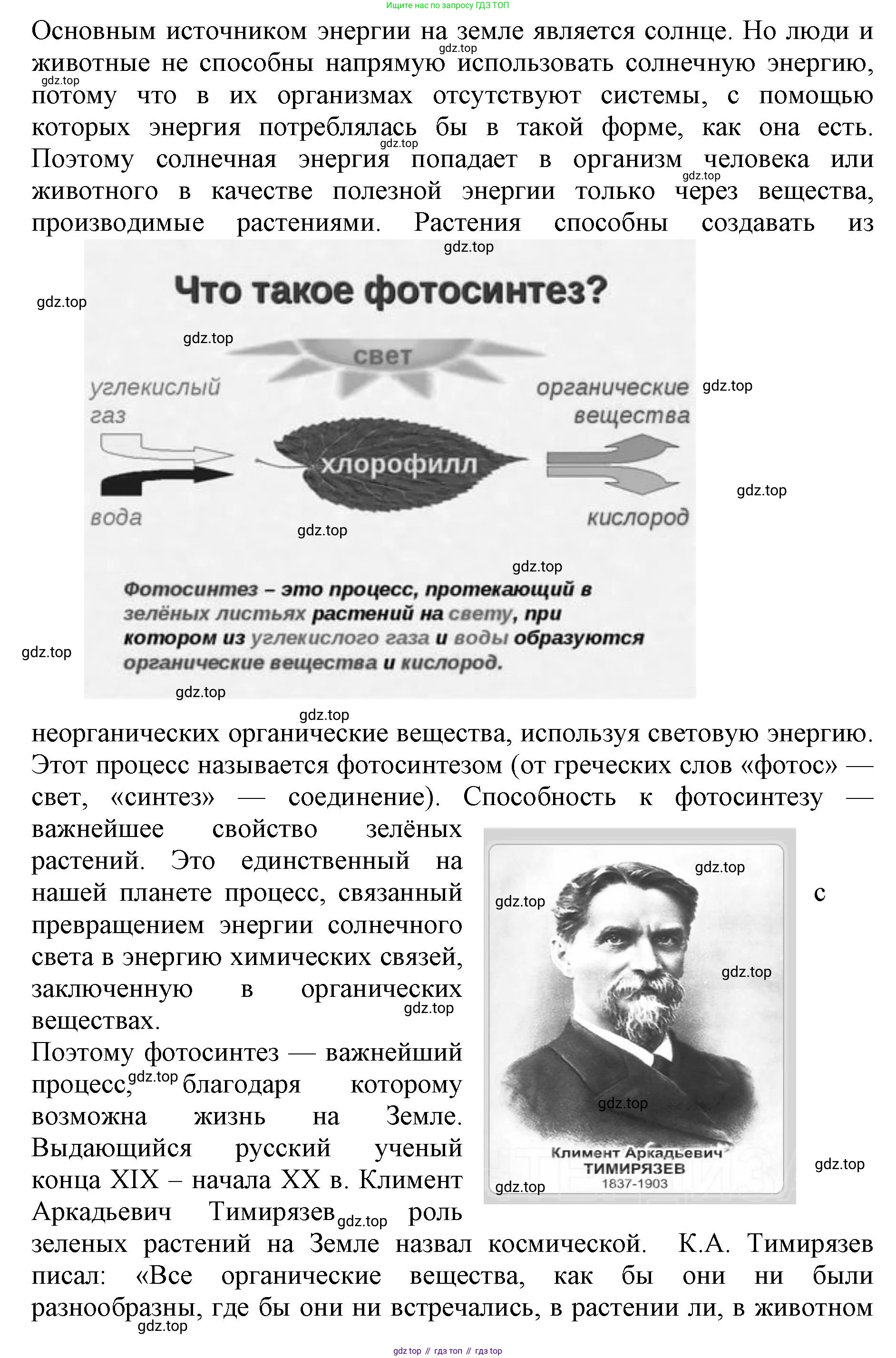 ГДЗ Биология, 6 класс Учебник, авторы: Пасечник Владимир Васильевич, Суматохин Сергей Витальевич, Гапонюк Зоя Георгиевна, Швецов Глеб Геннадьевич, издательство Просвещение, Москва, 2023, белого цвета, страница 102, Решение 1 (продолжение 2)