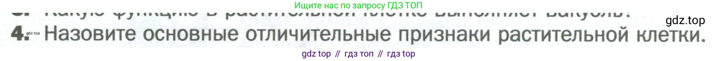 Биология, 6 класс Учебник, авторы: Пономарева Ирма Николаевна, Корнилова Ольга Анатольевна, издательство Просвещение, Москва, 2023, бирюзового цвета, страница 38, номер 4, Условие