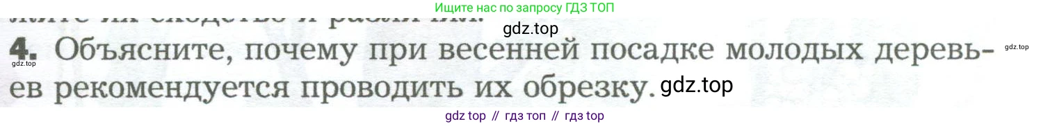 Биология, 6 класс Учебник, авторы: Пономарева Ирма Николаевна, Корнилова Ольга Анатольевна, издательство Просвещение, Москва, 2023, бирюзового цвета, страница 75, номер 4, Условие